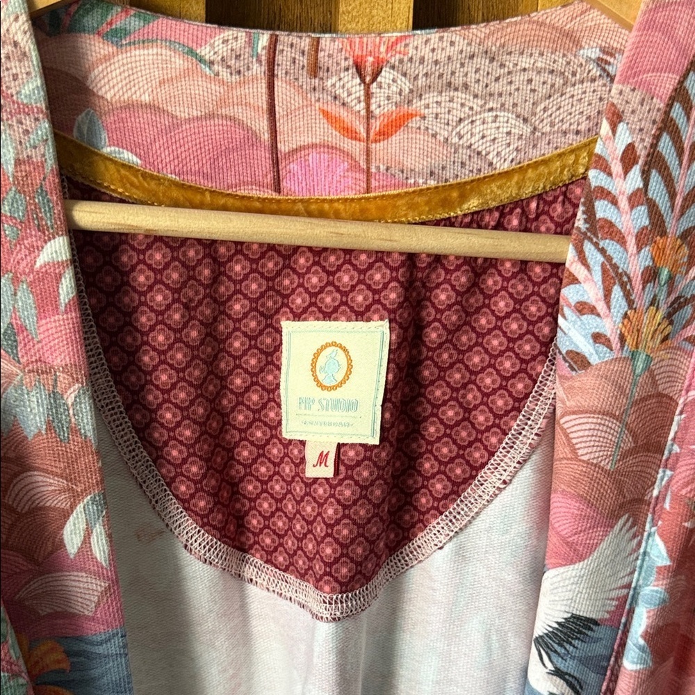 PIP Studio Ninny Kimono Garden Big Pink. M - Picture 3 of 4